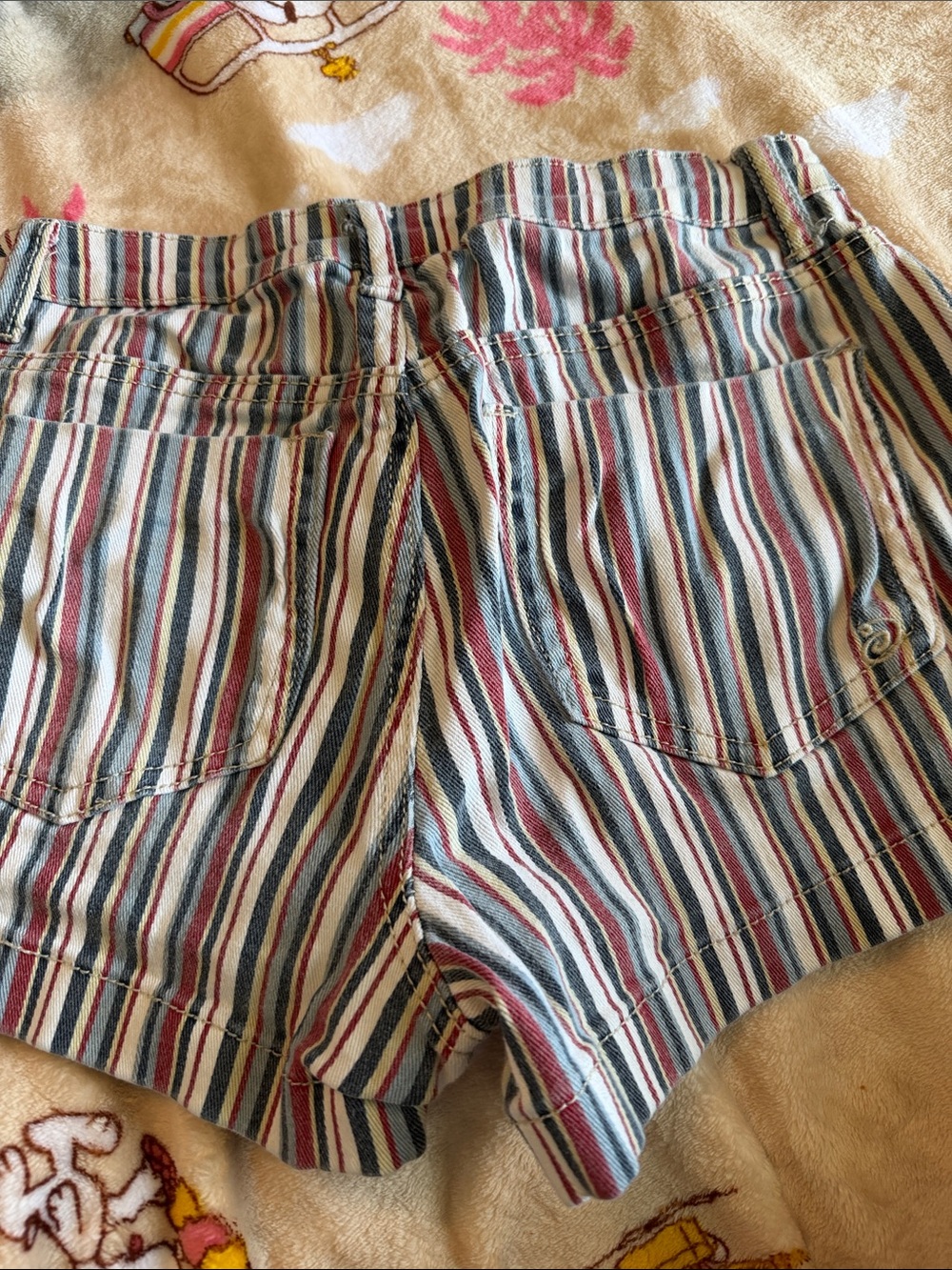 Indigo Rein Short Striped Shorts Size 7 Juniors Summer Beach Bohemian Boho - Picture 8 of 9